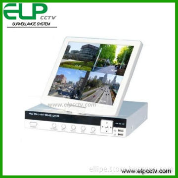 4CH H. 264 CCTV LCD Combo DVR with 7 Inch Monitor Elp-Sh9004